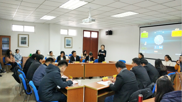44118太阳成城集团马克思主义院成功举办第一届“马克思主义与当代社会发展”辩论赛